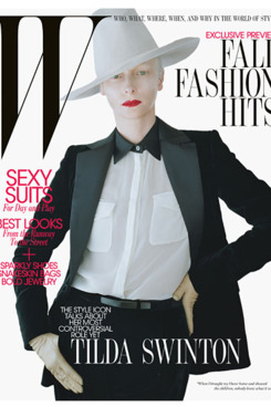 Tilda Swinton, shot for <em>W</em> by Tim Walker.