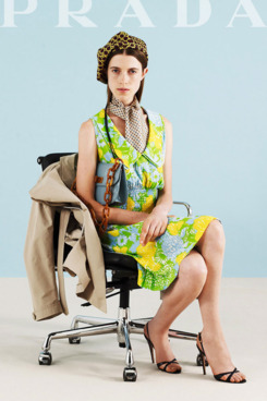 A look from Prada resort 2012.