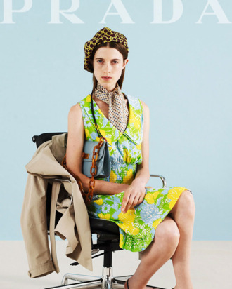 A look from Prada resort 2012.