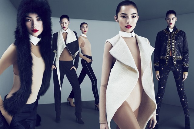 Lane Crawford's fall/winter 2011 campaign.