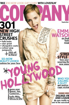 Emma Watson on Company Magazine.
