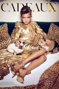 Thylane Blondeau.