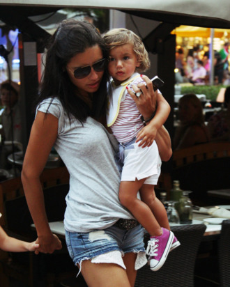 Adriana with her genius.