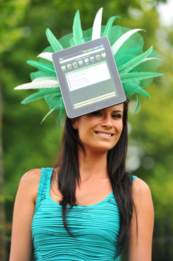 She could order some new sheets between horse races.