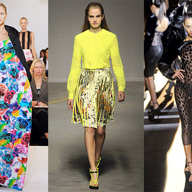 Designs by Jil Sander's Raf Simons, Christophe Kane, and Mugler's Sébastien Peigné.