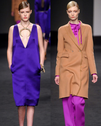Looks from Brioni's final collection.