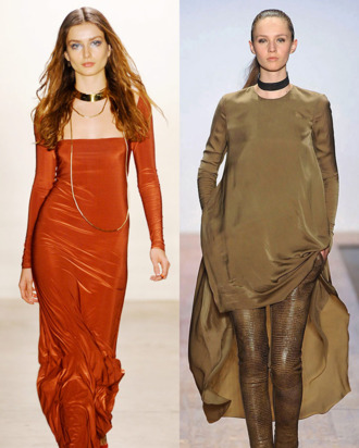 Fall 2011 looks from Vena Cava and Max Azria.