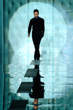Marc Jacobs at his fall 2011 show in New York.