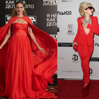 Sarah Jessica Parker; Lady Gaga.