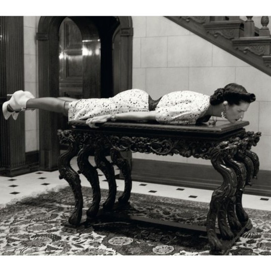 Stella Tennant in Italian <em>Vogue</em>.
