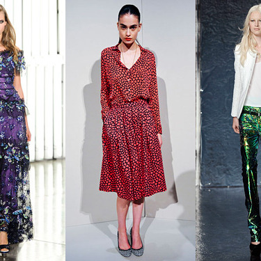 From left: Rodarte; J.Crew; Theyskens' Theory.