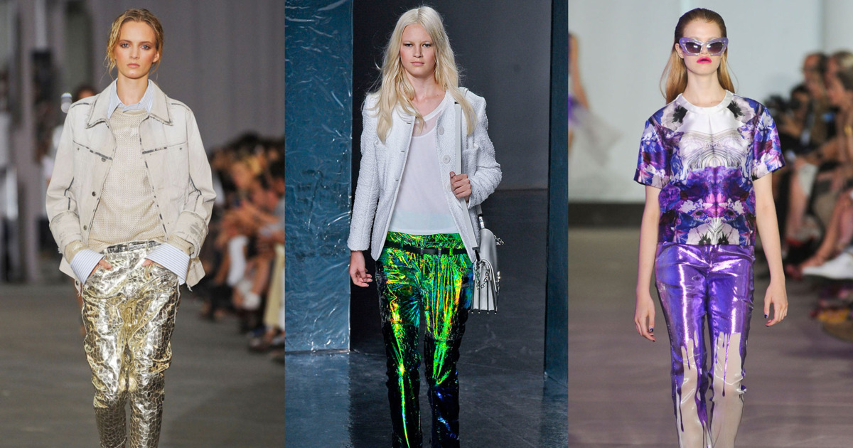 Why Are Metallic Pants a Trend?