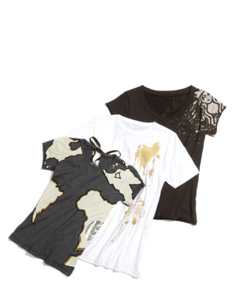 All three tees.