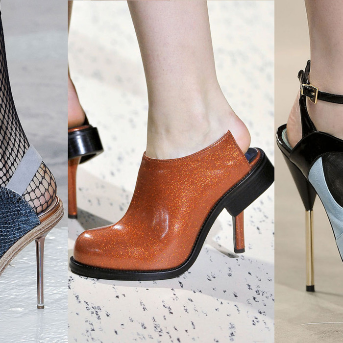 Detail shots from House of Holland, Acne, and PPQ.