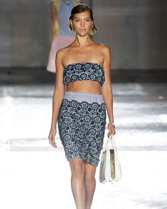 A look from Prada.