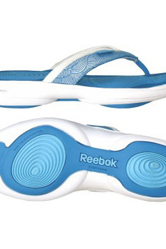 Reebok's 'Easytone' flip-flops.