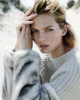 Wolter in the October 2010 issue of <em>Vogue</em> Japan.