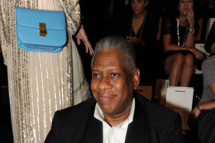 NEW YORK, NY - SEPTEMBER 15: Andre Leon Talley attends the Marc Jacobs Collection - Spring 2012 Front Row at N.Y. State Armory on September 15, 2011 in New York City. (Photo by Dimitrios Kambouris/Getty Images for Marc Jacobs)