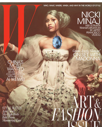 The November issue of 'W'.