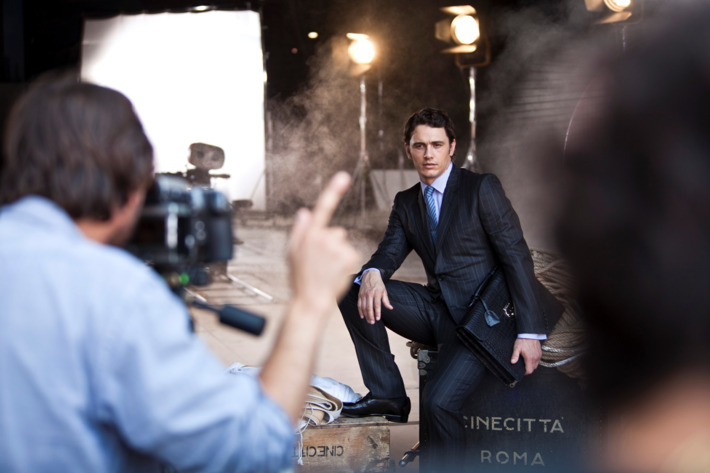 James Franco for Gucci.