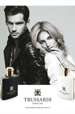 Anja Rubik & Tomaso Trussardi.