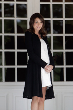 Carla et bébé.