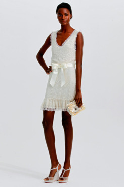A look from Marchesa's new bridal collection.