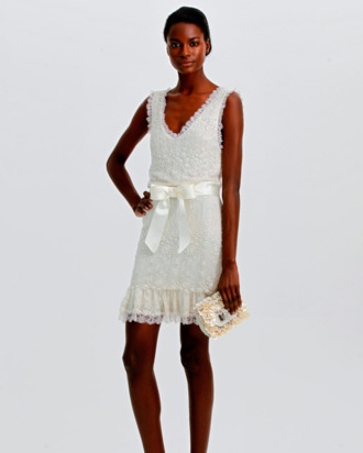 A look from Marchesa's new bridal collection.