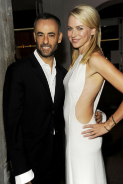 Francisco Costa and Naomi Watts.