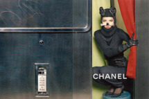 Carine's fall Chanel campaign.