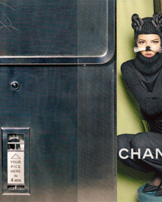 Carine's fall Chanel campaign.