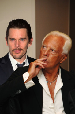 Here's Giorgio pondering the similarities.