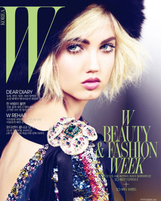 Lindsey Wixson for Korean W.