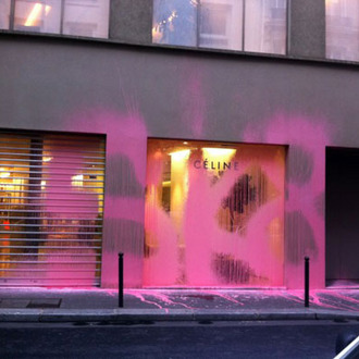 The Céline storefront