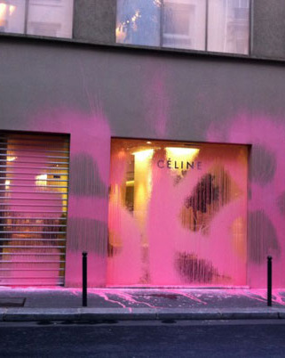 The Céline storefront