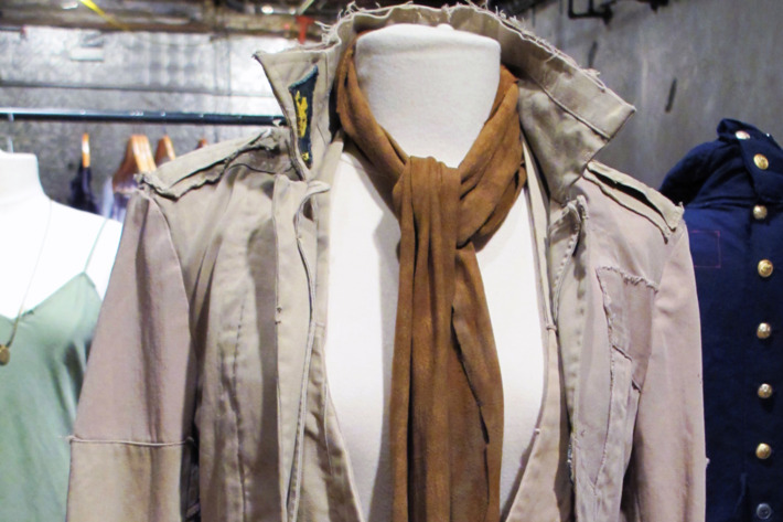 The E1 Khaki Shirt Jacket by Greg Barracks.
