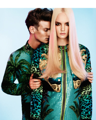 Versace for H&M in 'Rodeo' Magazine