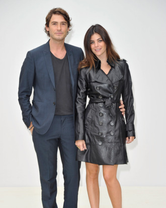 Parents-to-be Robert Konjic and Julia Restoin-Roitfeld.