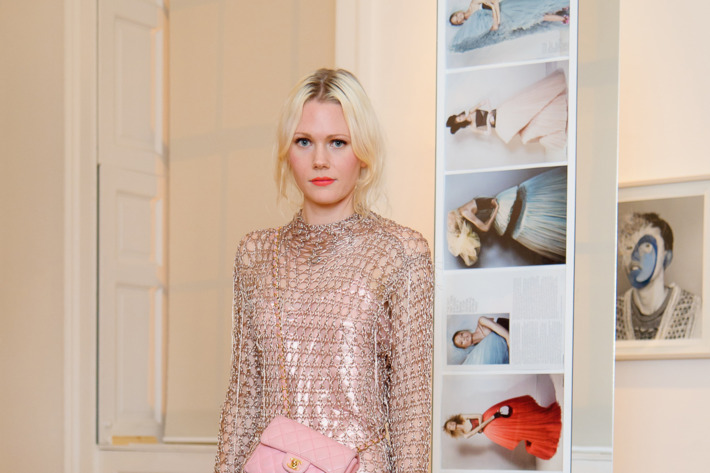 LONDON, UNITED KINGDOM - NOVEMBER 03: Katie Shillingford attends exhibition and book launch celebrating the monthly style title's 20th anniversary at Somerset House on November 3, 2011 in London, England. (Photo by Nick Harvey/WireImage)