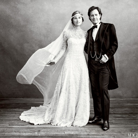 Lauren Bush and David Lauren.