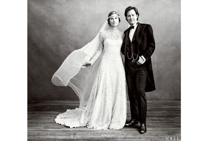 Lauren Bush and David Lauren.