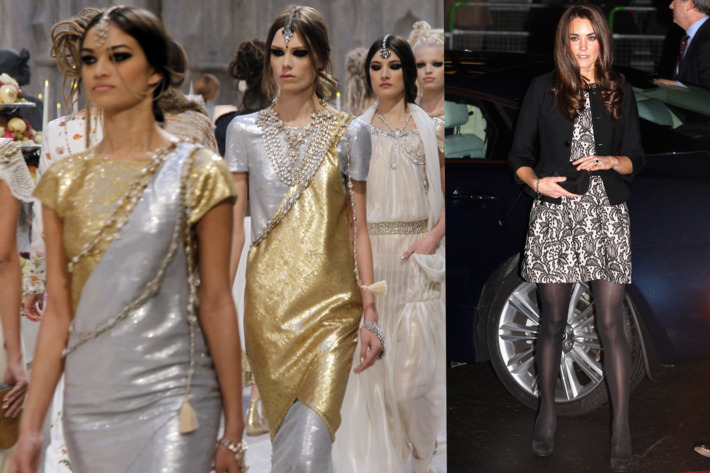 The Chanel pre-fall show, and Kate Middleton in her $100 Zara (with a Ralph Lauren blazer).