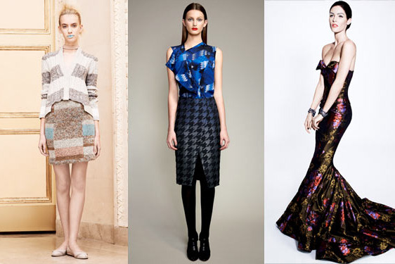 Pre-Fall looks from Thakoon, Ports 1961, and Zac Posen.