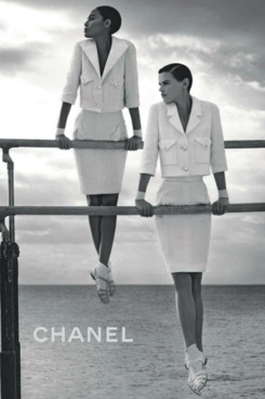 Saskia and Joan Smalls for Chanel.