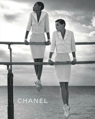 Saskia and Joan Smalls for Chanel.
