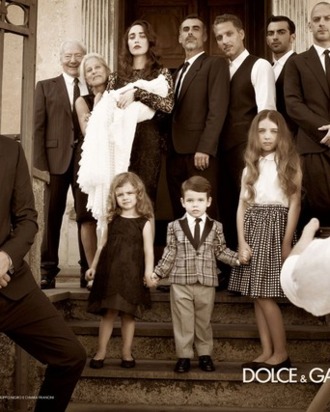 Dolce & Gabbana's spring 2012 menswear campaign.