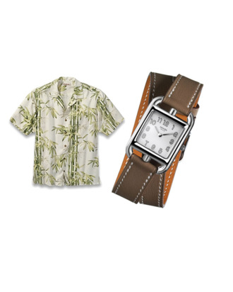 Hawaiian shirts and Hermes watches, riding high in 2011.