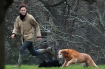 8343686 Prince William and Kate Middleton relaxed at Kate Middleton's parents house before the New Year's Eve party thrown by sister Pippa Middleton in Bucklebury, England on December 31st, 2011.