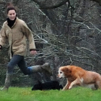 8343686 Prince William and Kate Middleton relaxed at Kate Middleton's parents house before the New Year's Eve party thrown by sister Pippa Middleton in Bucklebury, England on December 31st, 2011.