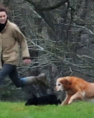 8343686 Prince William and Kate Middleton relaxed at Kate Middleton's parents house before the New Year's Eve party thrown by sister Pippa Middleton in Bucklebury, England on December 31st, 2011.